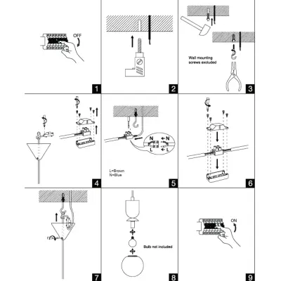 Nordlux Sadie Visilica Crna